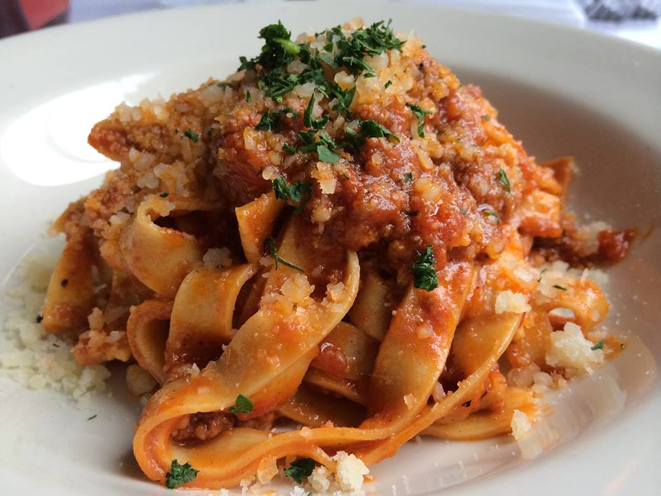 Massimo Restaurant signature dishes Fettucine Bolognese
Ziti Rigati del Cardinale
Chicken Parmigiano
